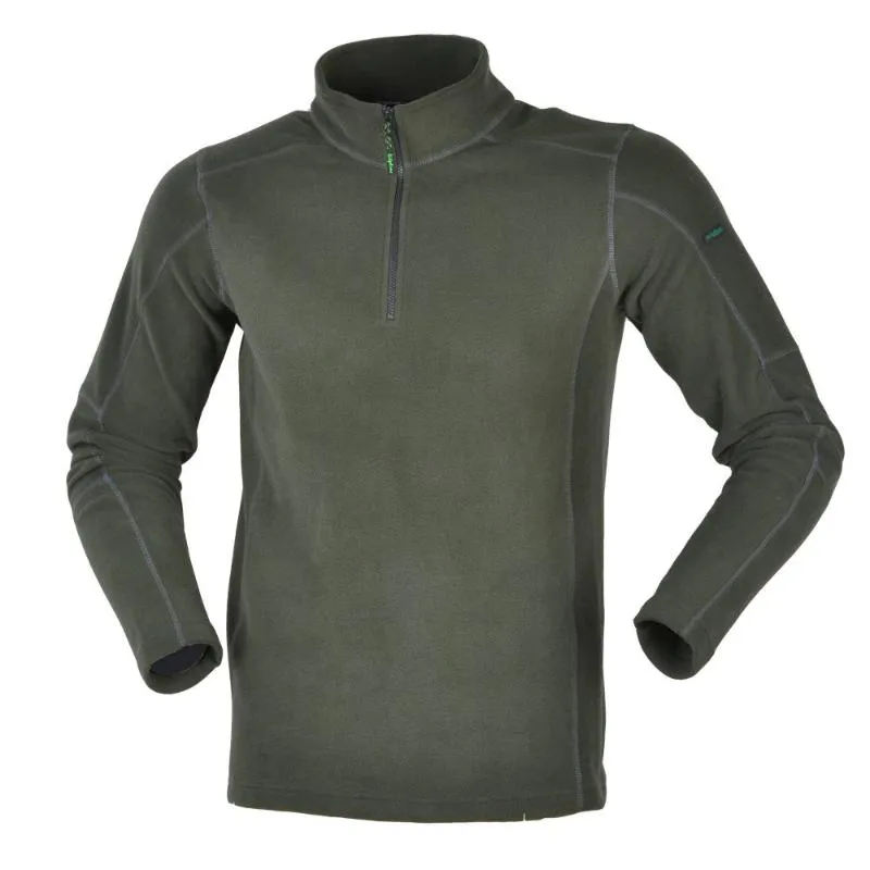Todays Trending Deals Exclusive Holiday Deal Ridgeline Norwegian Mens 1/4 Zip Lightweight Fleece - Olive
