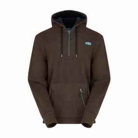 Trending Hot Deal Ridgeline Ballistic Mens Fleece Hoodie - Bark