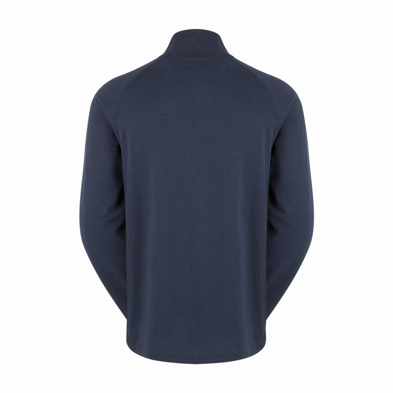 Ridgeline Baseline 1/4 Zip Pull On Mens Top - Navy Marl Todays Trending Deals