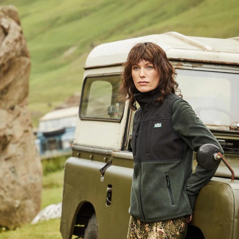 Flash Pick Today Ridgeline Hybrid Ladies Gilet - Olive/Black