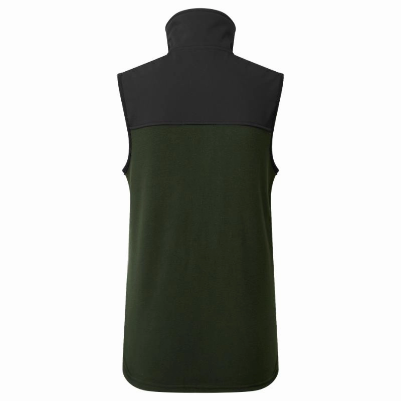 Ridgeline Hybrid Ladies Gilet - Olive/Black Todays Special Savings