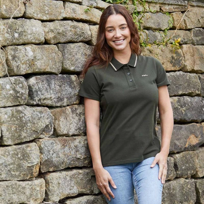 Ridgeline Kilworth Ladies Polo Shirt - Deep Forest Clearance Alert Now