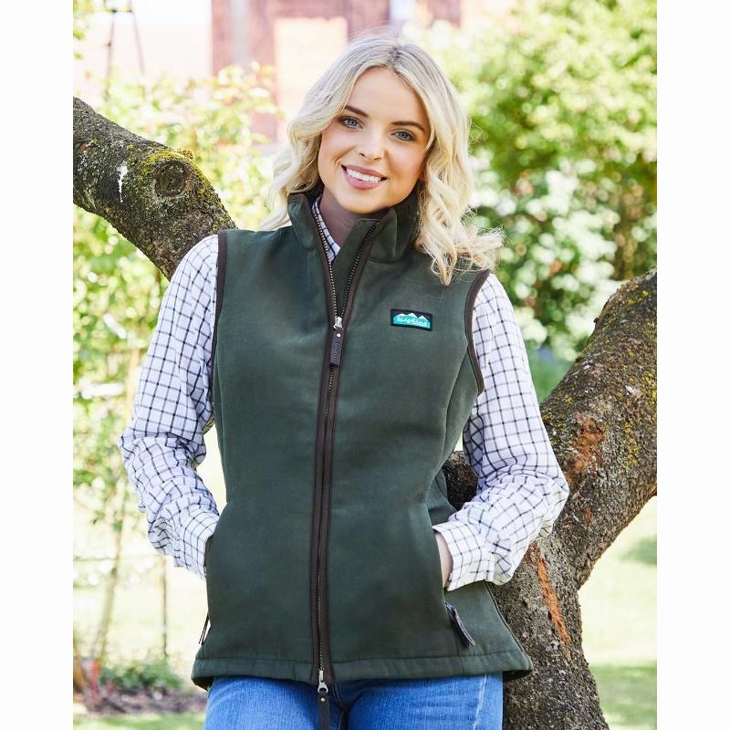 Ridgeline Kodiak Ladies Windproof Fleece Gilet - Deep Forest MustHave Deal Shop Todays Picks