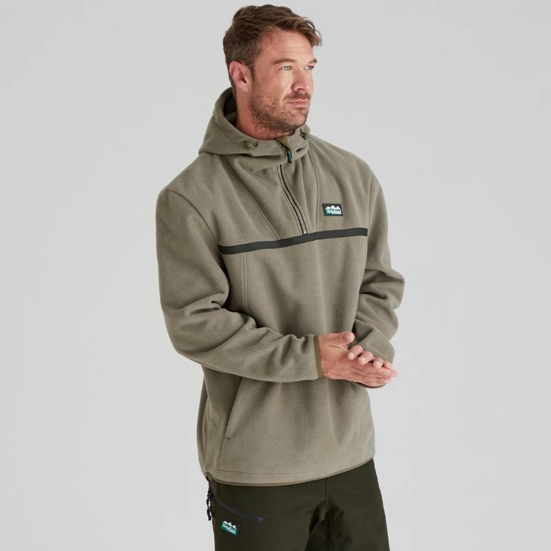 Best Deal Online Big Savings Event Ridgeline Kodiak Mens Windproof Fleece Smock - Smokey Olive