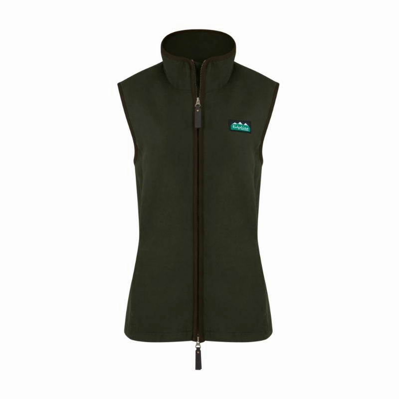 Ridgeline Monarch Ladies Knitted Gilet - Deep Forest MustHave Deals