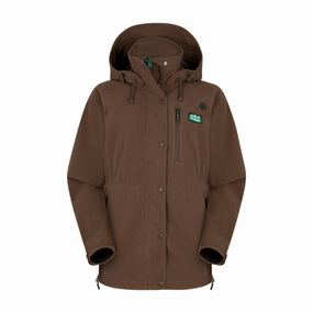 Big Savings Alert Save More Now Ridgeline Monsoon Ii Ladies Waterproof Jacket - Bark
