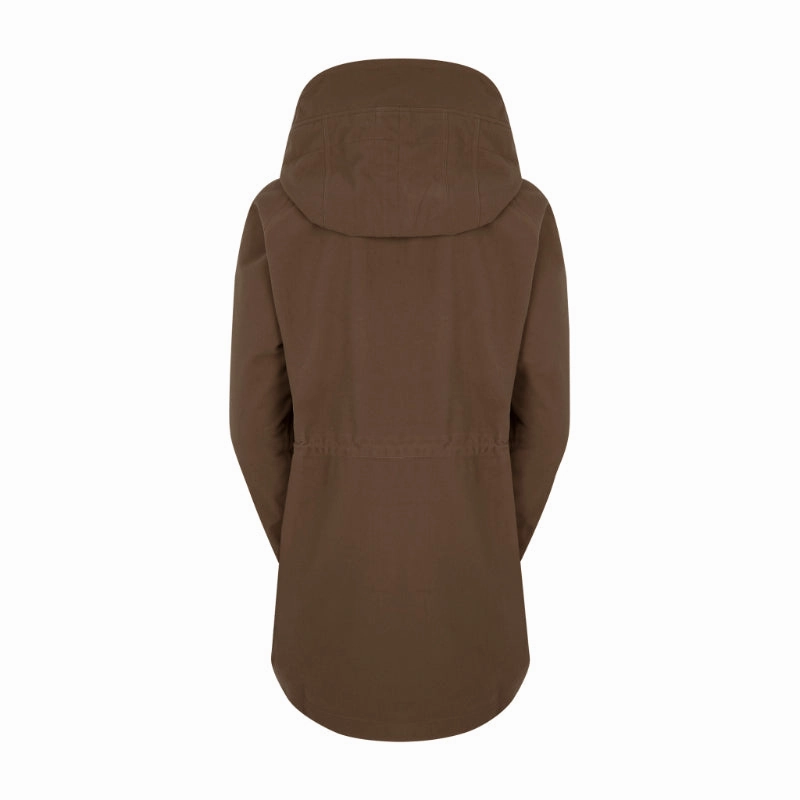 Limited Stock Alert Ridgeline Monsoon Ii Ladies Waterproof Jacket - Bark