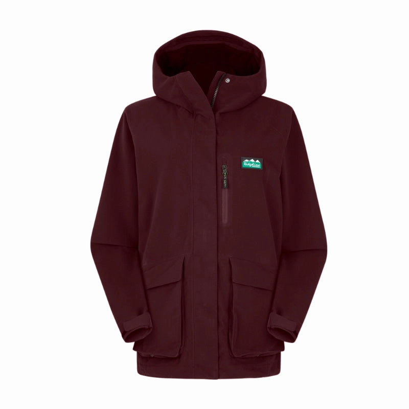 Big Sale Today MustHave Items Ridgeline Rhea Waterproof Ladies Jacket - Winter Berry