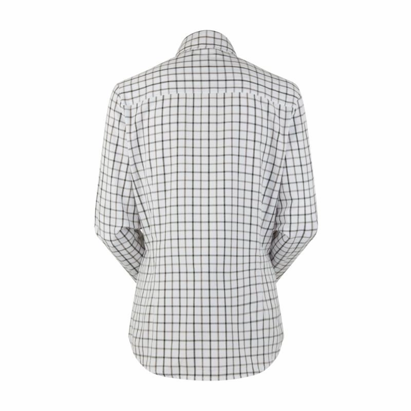 Ridgeline Sedgebrook Ladies Shirt - Deep Forest/Smokey Olive Limited Stock Alert