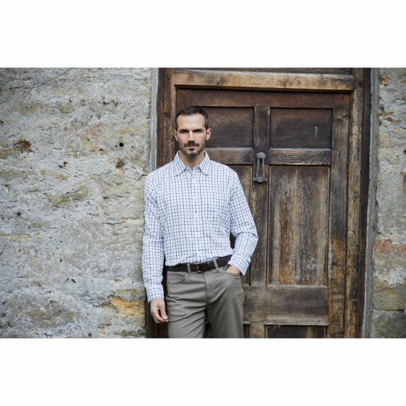 Instant Savings Inside Ridgeline Sedgebrook Mens Regular Fit Shirt - Deep Forest/Smokey Olive