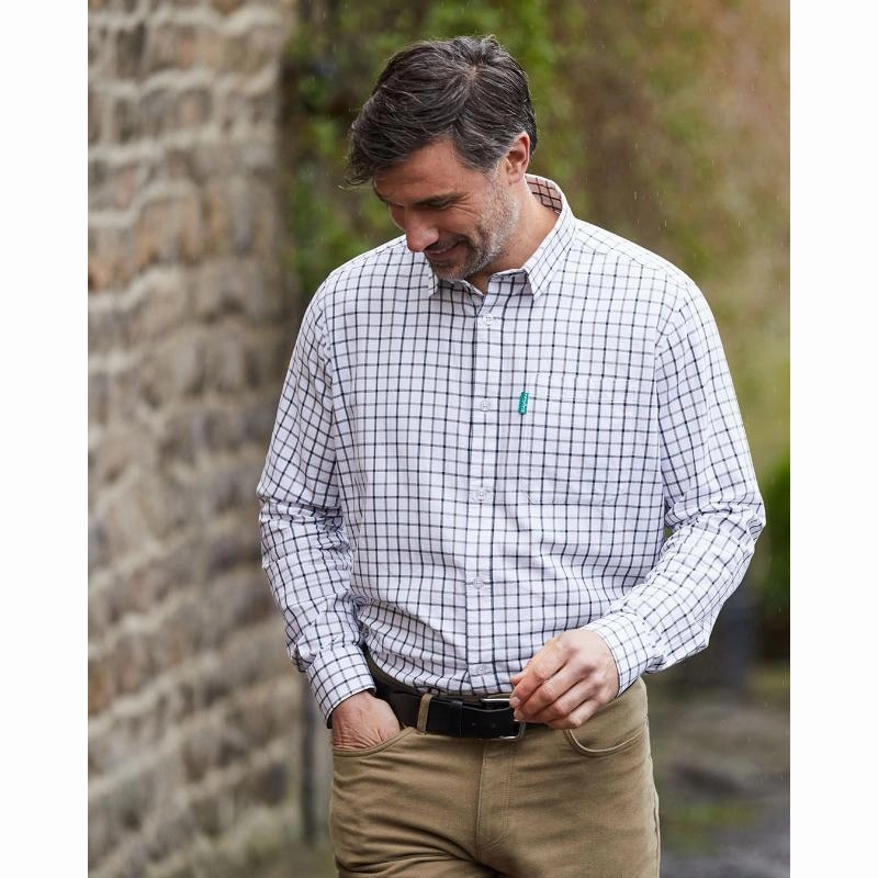 Todays Special Savings Ridgeline Sedgebrook Mens Regular Fit Shirt - Navy/Storm