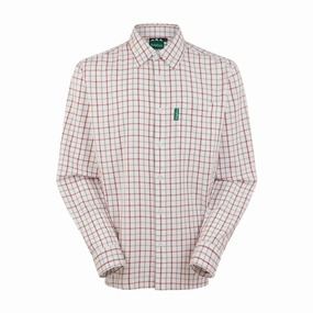 Hot Pick of the Day Ridgeline Sedgebrook Mens Regular Fit Shirt - Russet/Roasted Cashew