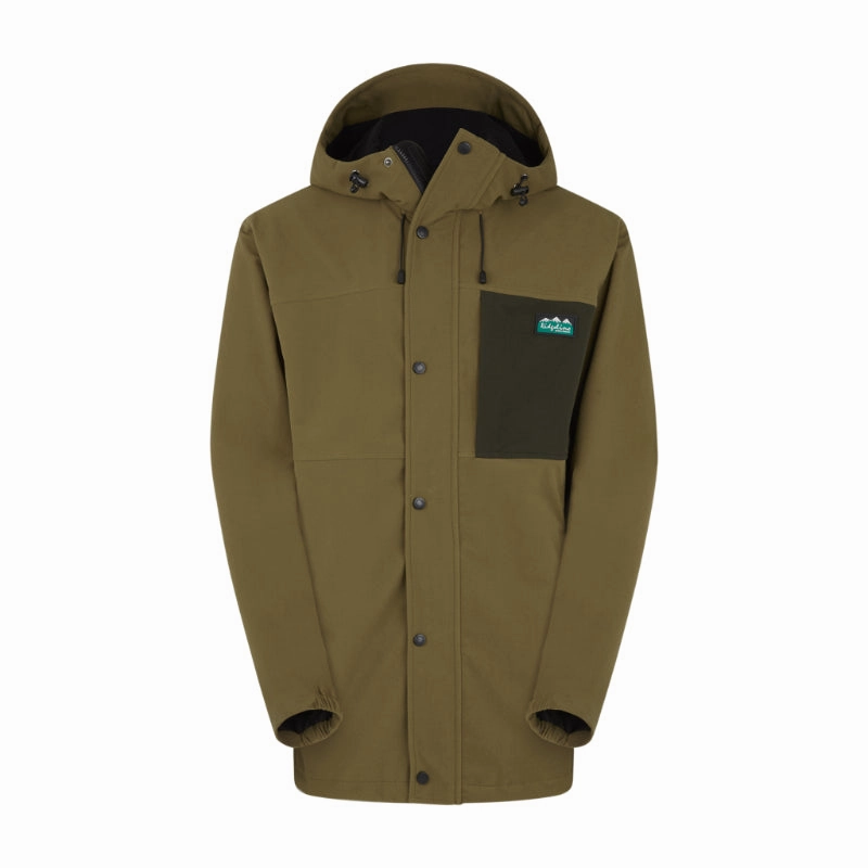 Clearance Sale Limited Time Discount Ridgeline Tempest Waterproof Unisex Jacket - Teak