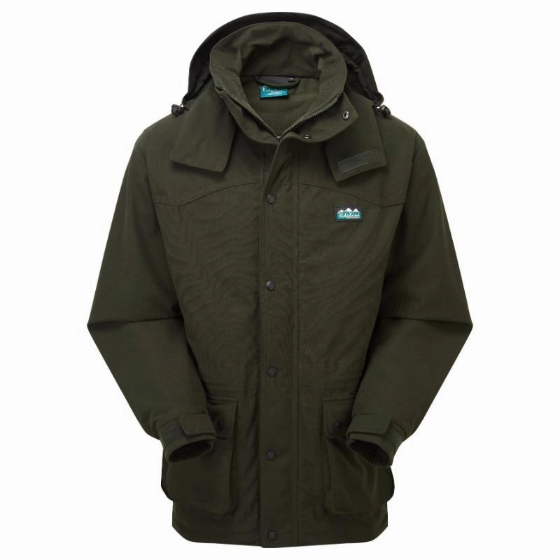 MustHave Clearance Ridgeline Torrent Mens Waterproof Jacket - Deep Forest