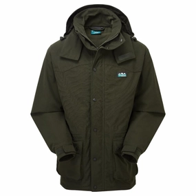 MustHave Clearance Ridgeline Torrent Mens Waterproof Jacket - Deep Forest