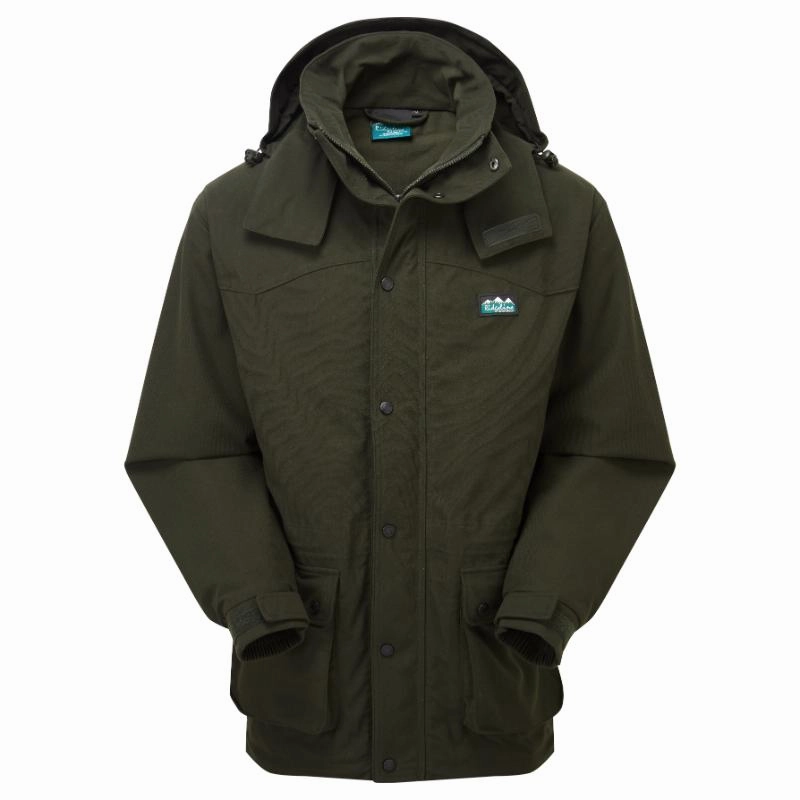 Mega Discount Event Daily Special Offer Ridgeline Torrent Mens Waterproof Jacket - Deep Forest