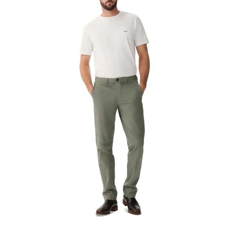 R.M.Williams Berwick Mens Chino Trousers - Olive Online Exclusive Steal