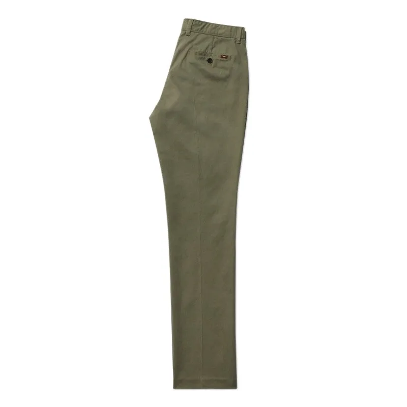 R.M.Williams Berwick Mens Chino Trousers - Olive Special Occasion Discount