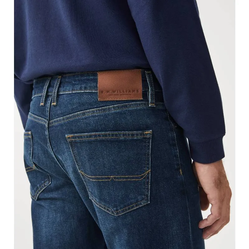 R.M.Williams Loxton Mens Denim Jeans - Med Wash Shop the Savings Limited Stock Deals