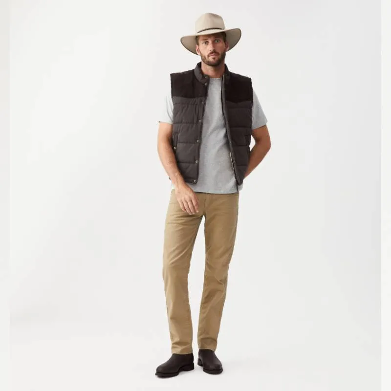New Arrival Discount Last Chance Offer R.M.Williams Mens Carnarvon Vest - Chocolate