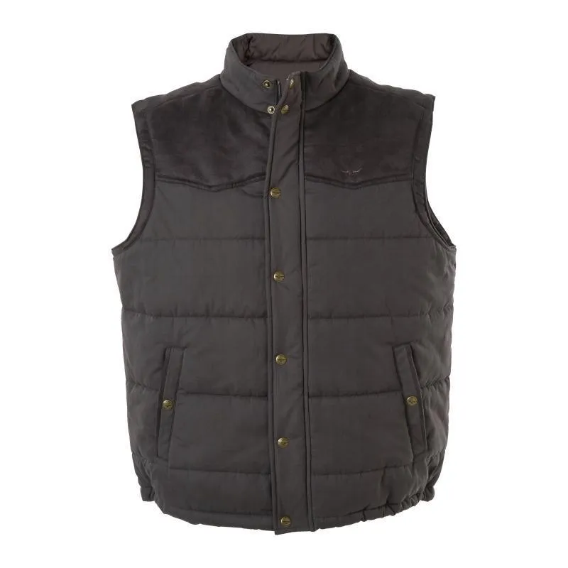 Todays Special Picks R.M.Williams Mens Carnarvon Vest - Chocolate