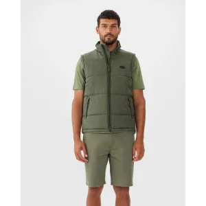 R.M.Williams Patterson Creek Mens Vest - Green Marle Grab Save Today Steal the Deal Now