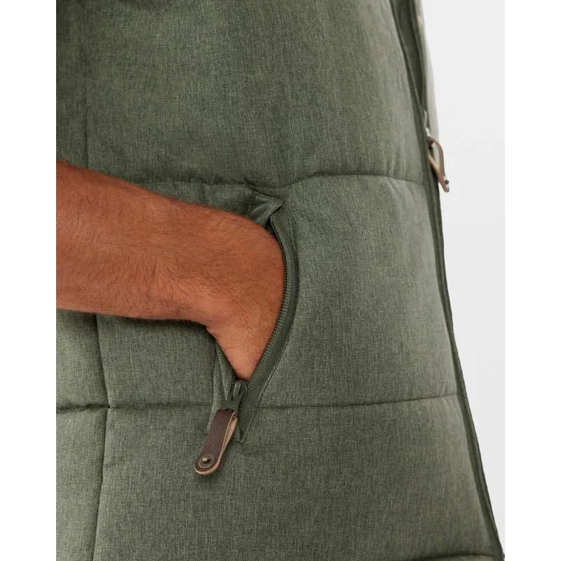 R.M.Williams Patterson Creek Mens Vest - Green Marle Grab Your Deal Today Instant Savings Deal