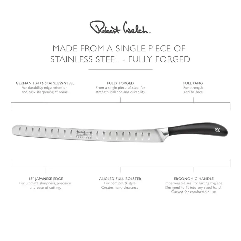 Robert Welch Signature Flexible 30cm Slicing Knife