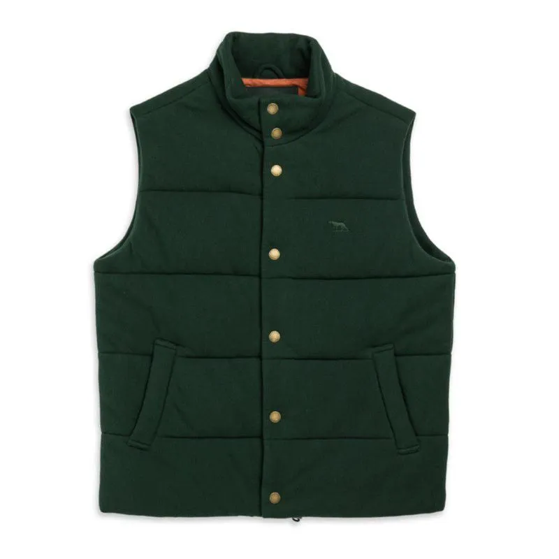 Flash Deal Today Hot Sale Alert Rodd & Gunn Lake Ferry Mens Gilet - Forest