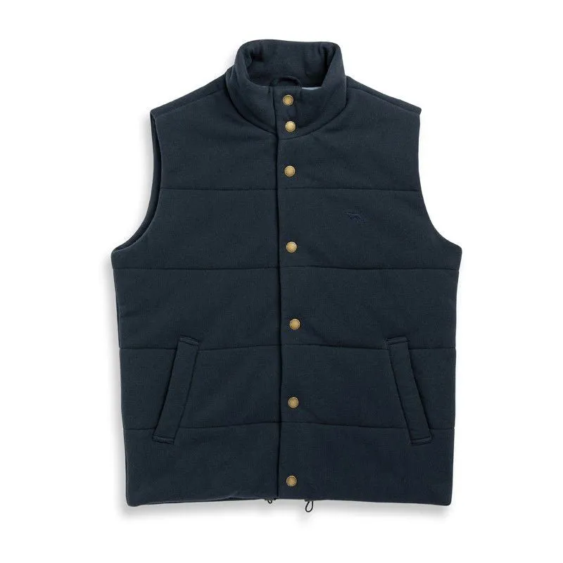 Rodd & Gunn Lake Ferry Mens Gilet - Midnight Today Only Discount Alert
