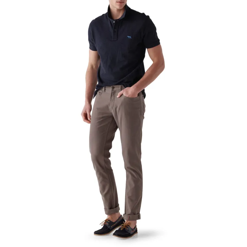 Grab the Deal Now Mega Savings Now Rodd & Gunn Motion 2 Straight Leg Mens Jeans - Pebble