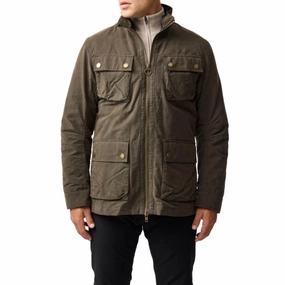 Rodd & Gunn Aberdeen Mens Jacket - Deep Olive Daily Special Offer