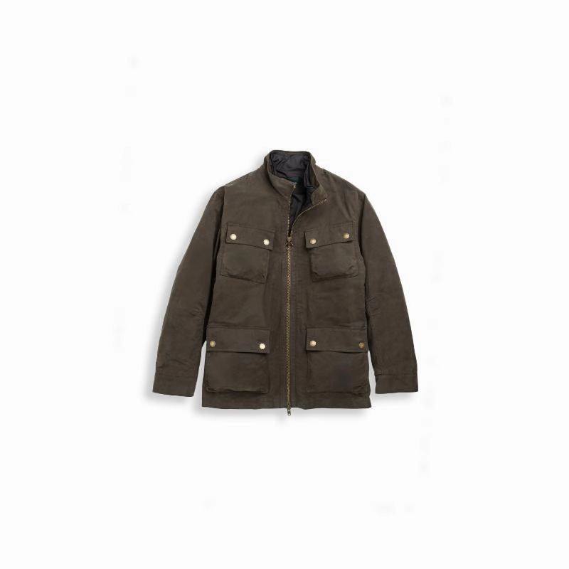Rodd & Gunn Aberdeen Mens Jacket - Deep Olive Shop Save Today Dont Miss This Deal