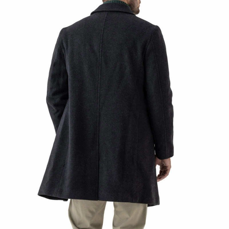Shop Hot Deals Rodd & Gunn Archers Cashmere Mix Mens Coat - Granite