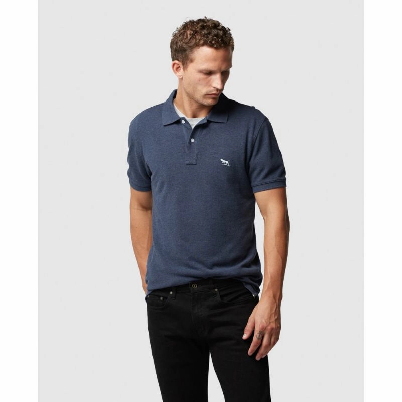Dont Miss This Deal Best Seller Deal Rodd & Gunn Gunn Mens Polo Shirt - Adriatic