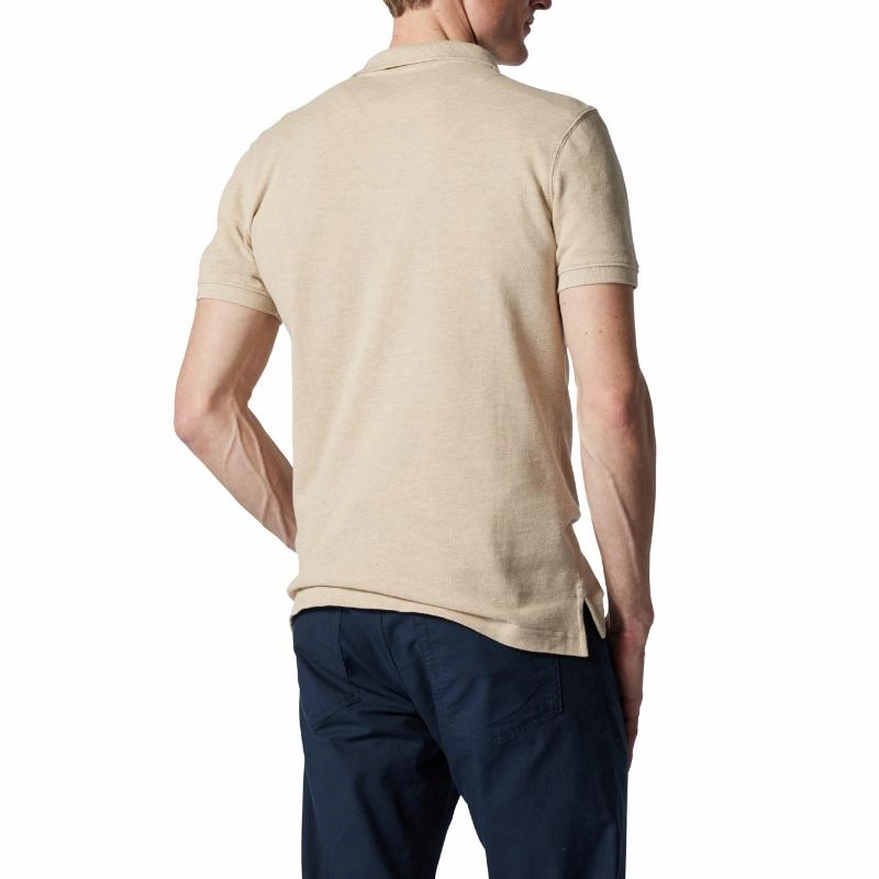 Clearance Event Today Rodd & Gunn Gunn Mens Polo Shirt - Oat