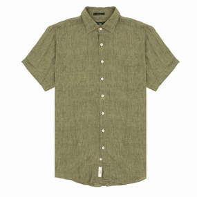 Rodd & Gunn Palm Beach S/S Slim Fit Shirt Kelp Flash Sale Now Shop Today Save