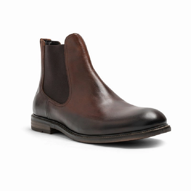 Rodd & Gunn Port Chalmers Mens Leather Chelsea Boot - Cognac Trending Today Steal Best Seller Discount