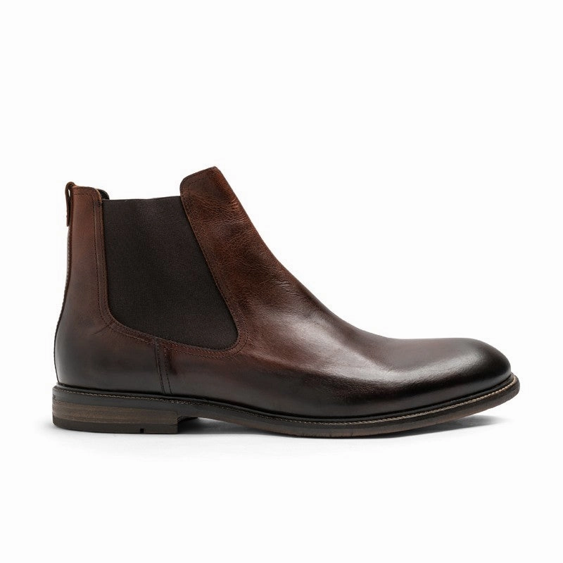 Rodd & Gunn Port Chalmers Mens Leather Chelsea Boot - Cognac EndofWeek Deals