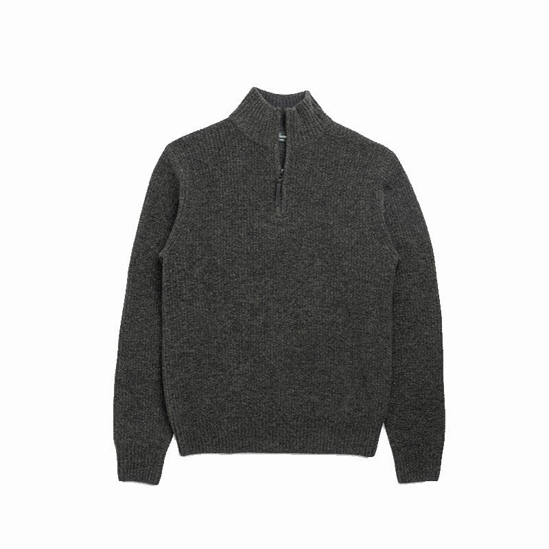 Limited Stock Offer Rodd & Gunn Robbies Road Mens 1/4 Zip Jumper - Jungle