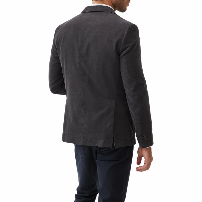 Rodd & Gunn Saint Bathans Cotton Mens Blazer - Charcoal Limited Edition Offer Hot Offer Inside