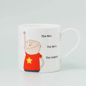 Rosie Made a Thing The Man Mug