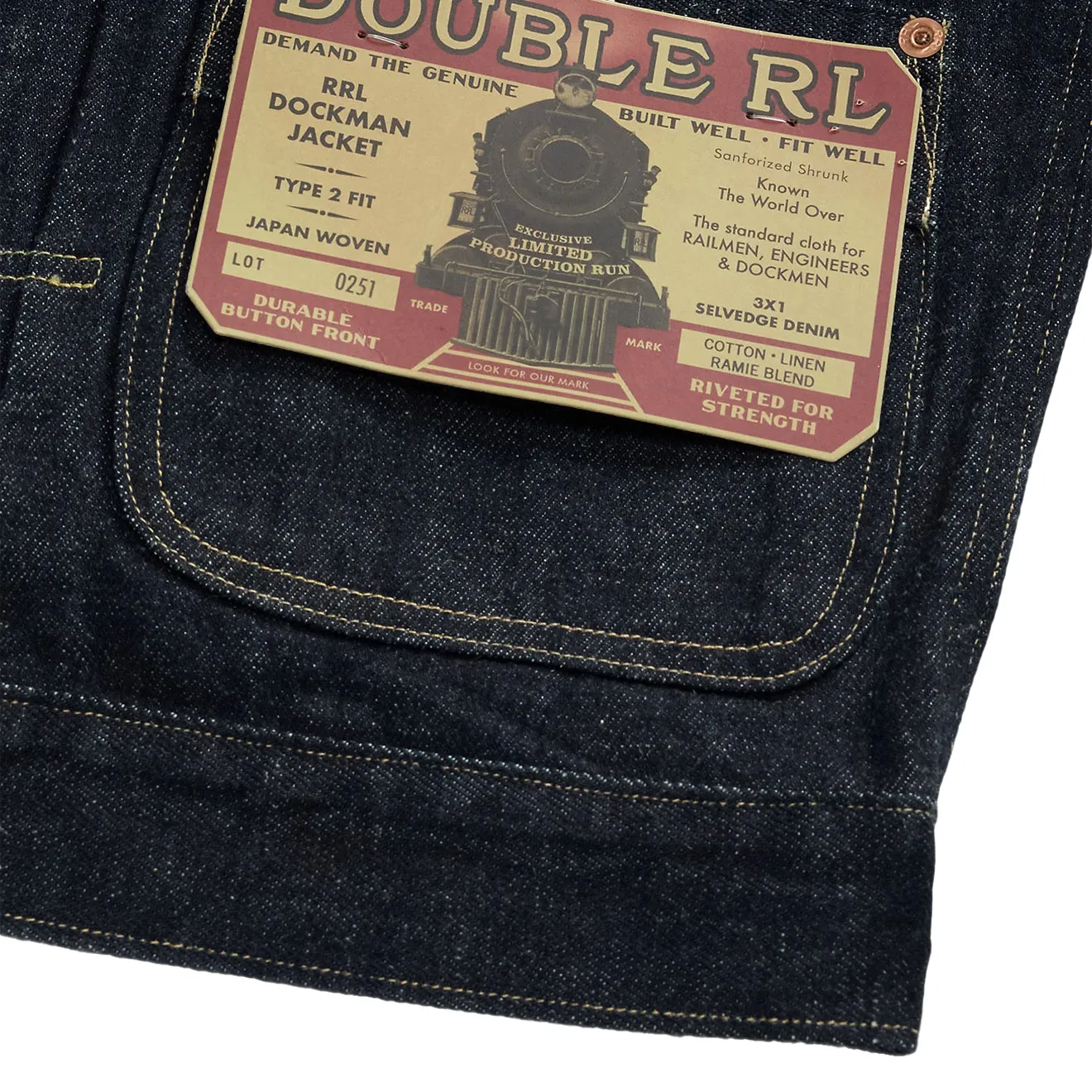 Best Price Online Trending Savings Now Rrl By Ralph Lauren Dockman Unlined Trucker Jacket Rinse