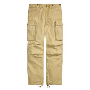 Weekend Sale Special Rrl By Ralph Lauren Ranger Poplin Cargo Trouser Faded Khaki