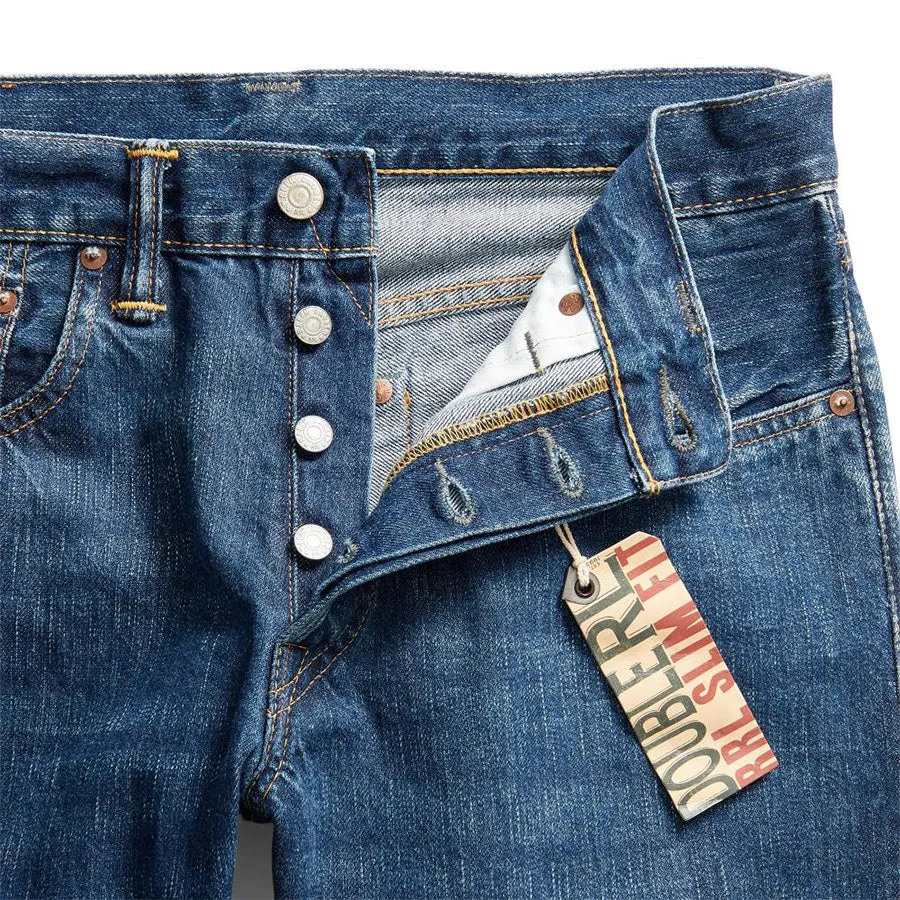 Price Slash Today Deal Frenzy Today Rrl By Ralph Lauren Slim Fit Selvedge Jean Eastridge Wash
