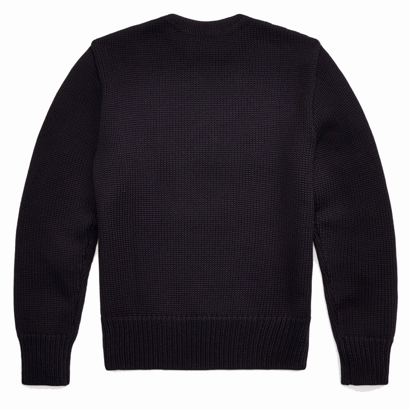 Rrl By Ralph Lauren Appliqued Wool Jumper Navy Dont Miss Big Savings Shop the Savings Now