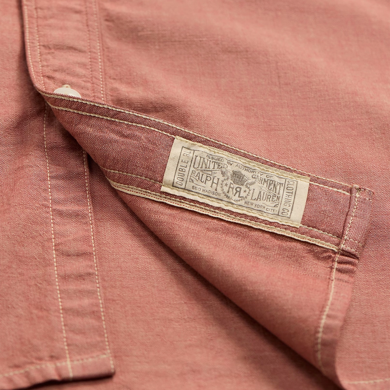 Rrl By Ralph Lauren Craftsman S/S Short Sleeve Sport Shirt Red Flash Deal Alert