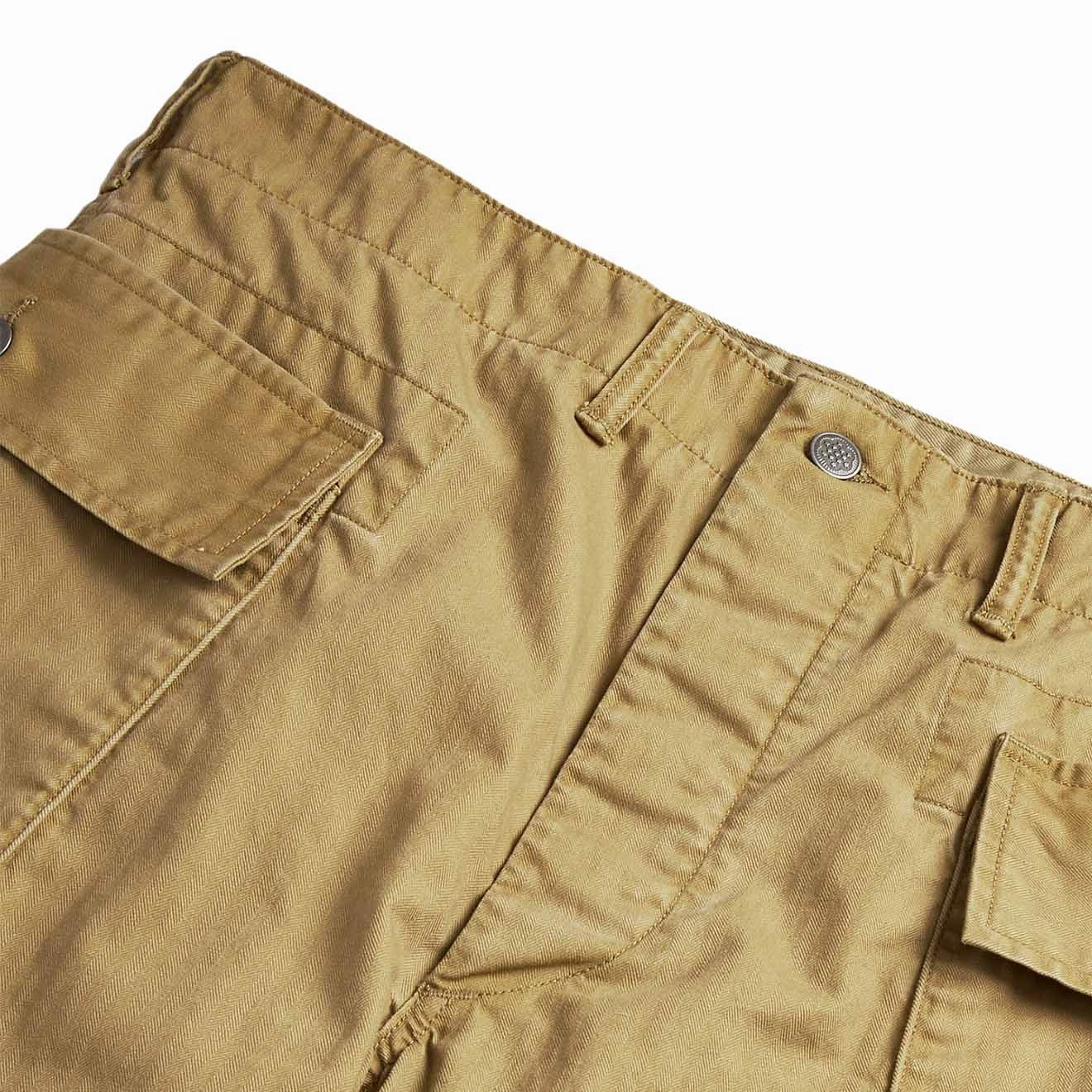 Rrl By Ralph Lauren Herringbone Twill Cargo Trouser Khaki Mega Online Discount