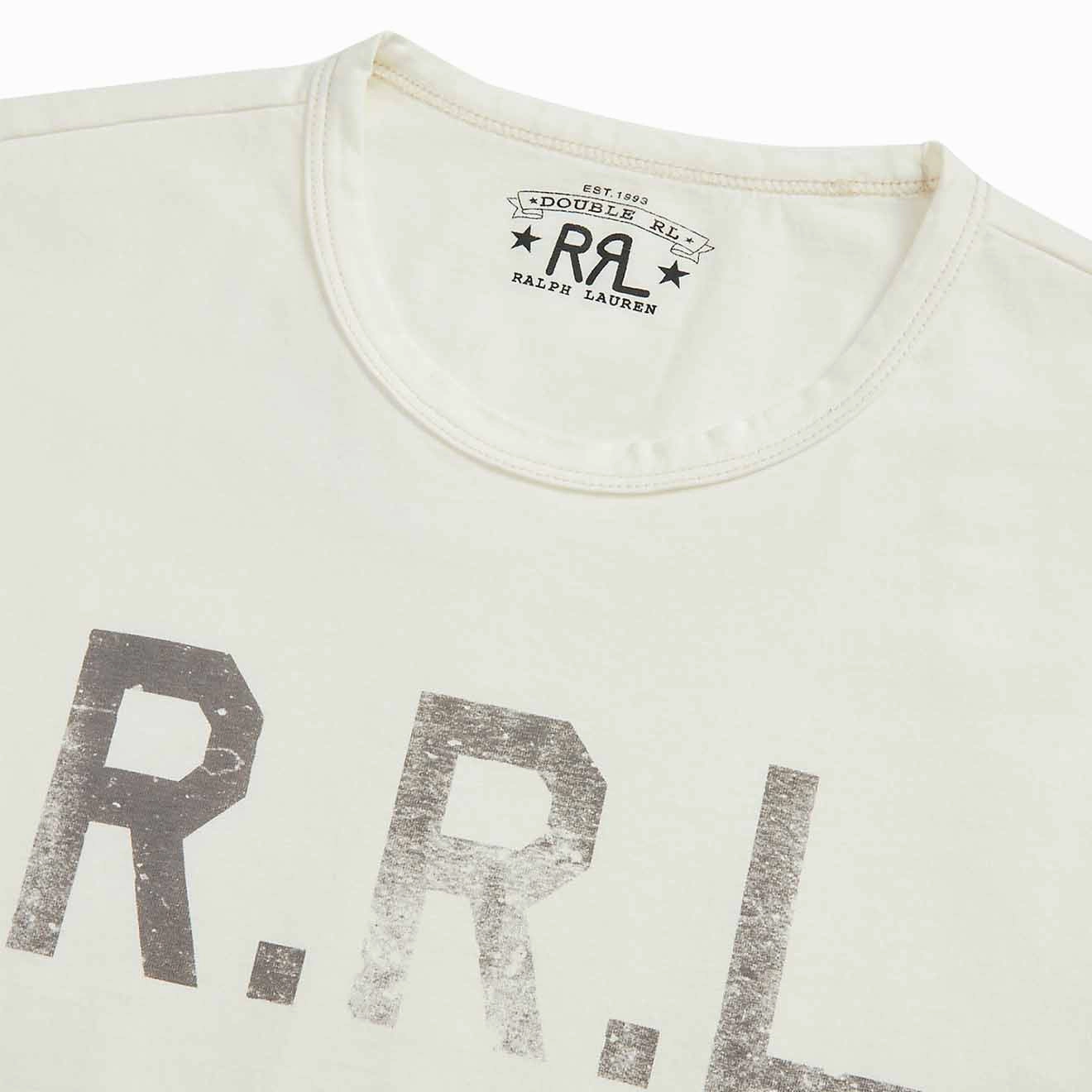 Rrl By Ralph Lauren Logo Jersey T-Shirt White Perfect Gift Offer Daily Clearance Deal