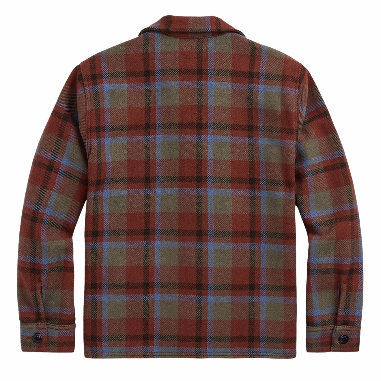 Todays Best Deal Rrl By Ralph Lauren Plaid Wool Twill Shirt Jacket
